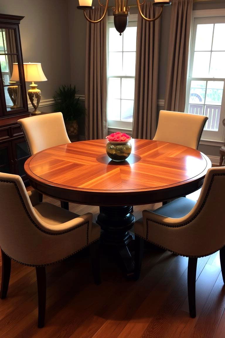 Round Dining Table - 24 Table Design Ideas