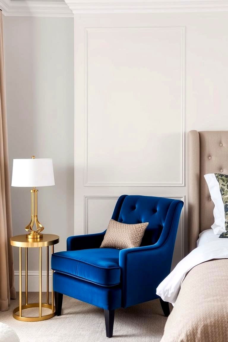 Royal Blue Accent Furniture - 24 Royal Blue Bedroom Ideas