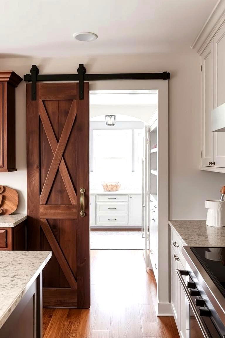 Rustic Barn Door Style - 24 Pantry Door Ideas