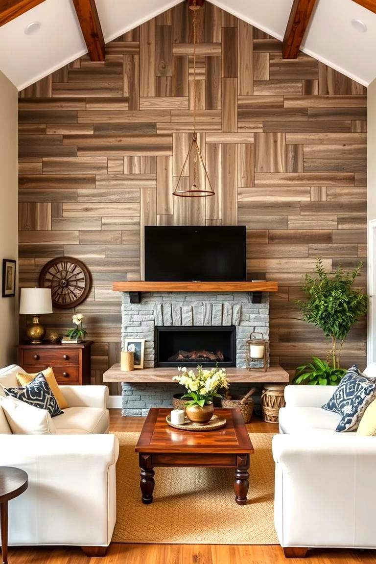 Rustic Barn Wood Appeal - 24 Wood Accent Wall Ideas