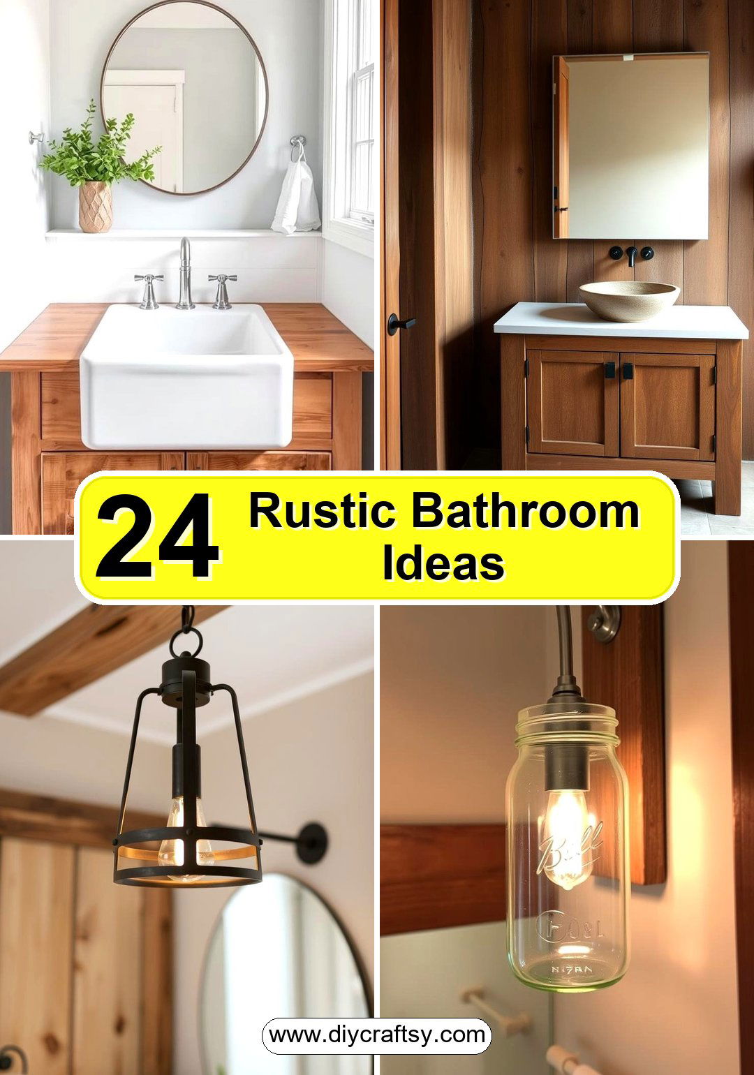 Rustic Bathroom Ideas