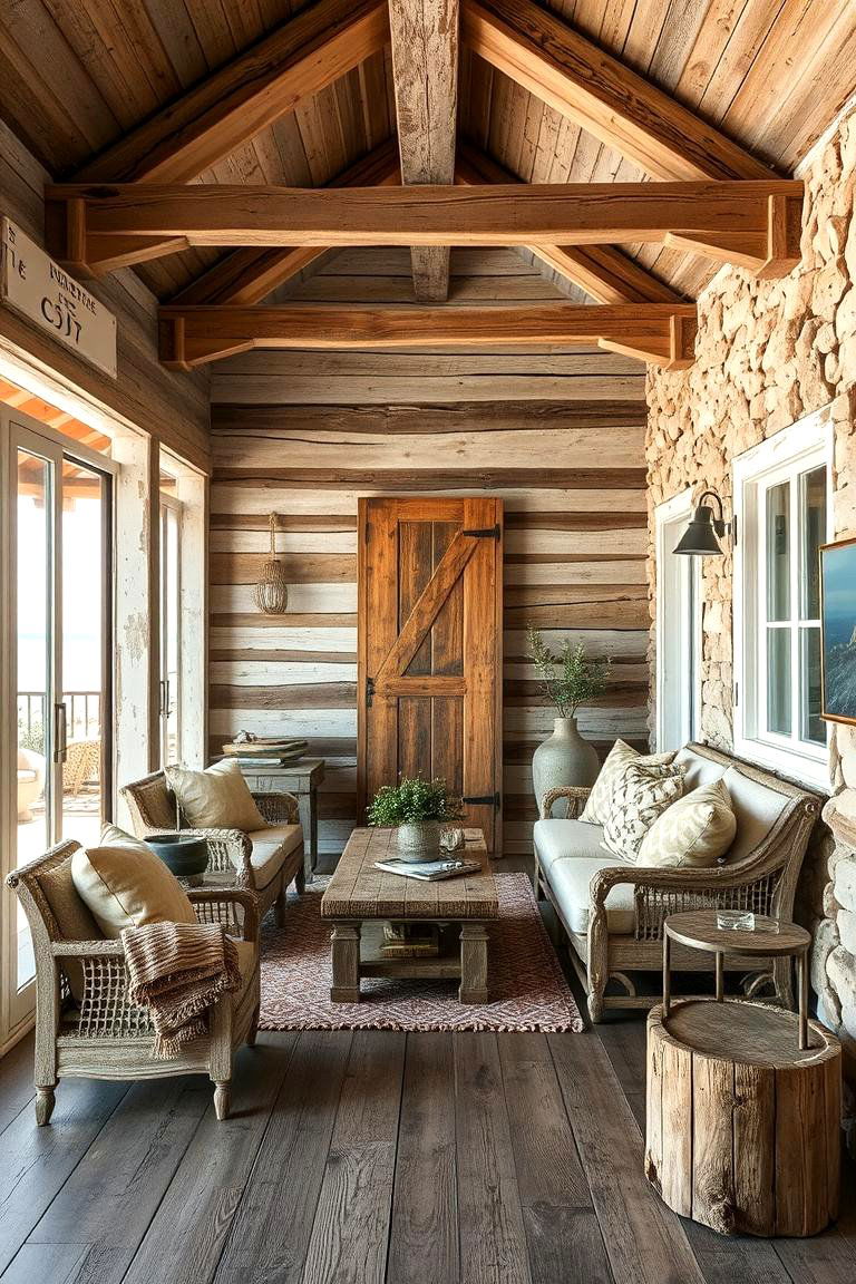 Rustic Beach House Charm - 24 Hawaiian Interior Design Ideas