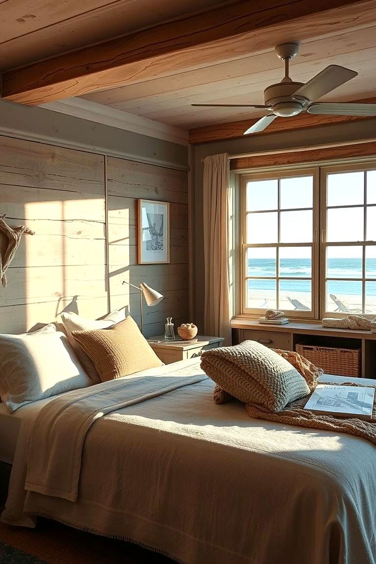 Rustic Beachside Comfort - 24 Cape Cod Upstairs Bedroom Ideas