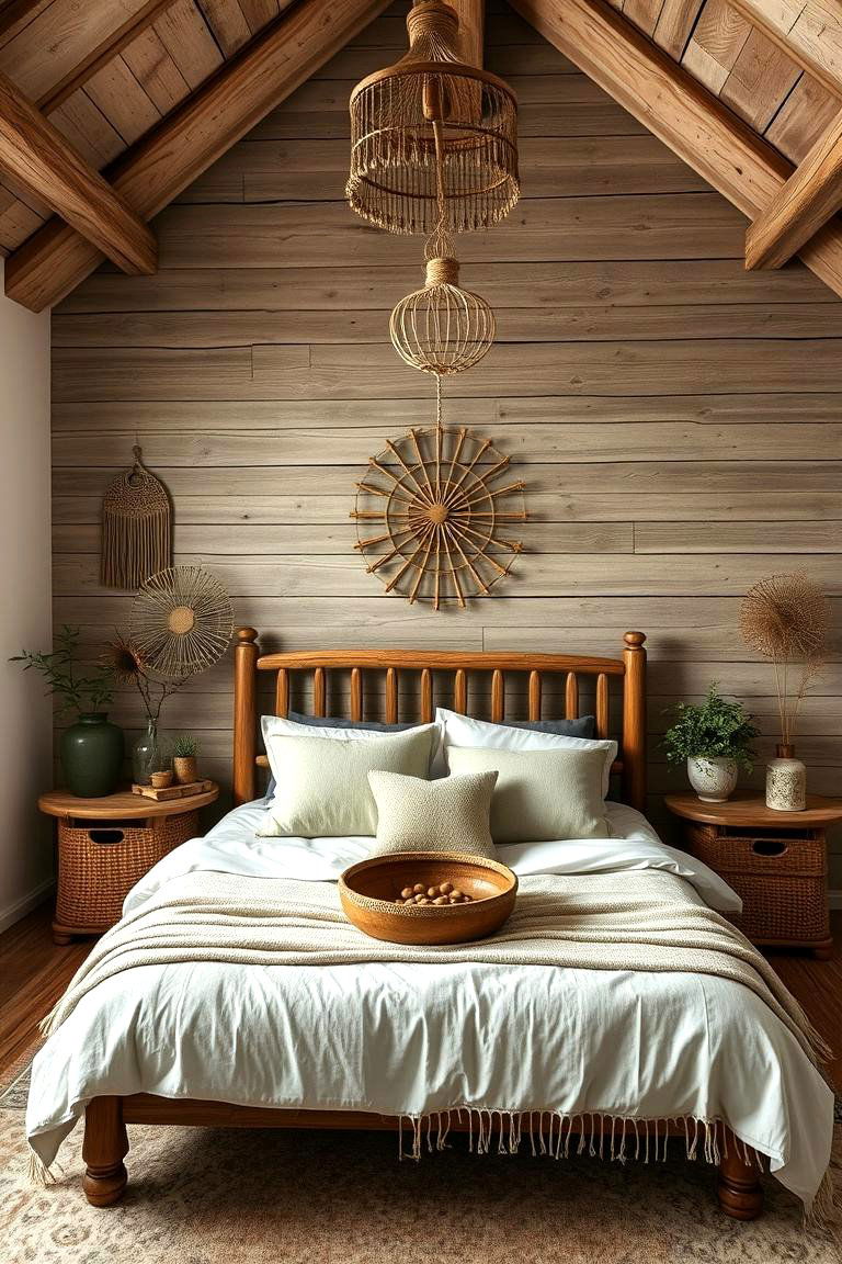 Rustic Boho Elegance - 24 Boho Sage Green Bedroom Ideas
