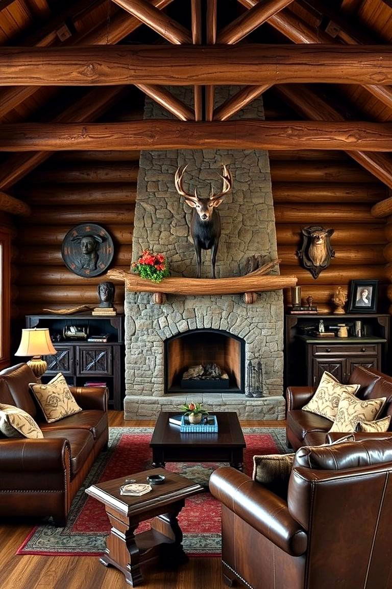 Rustic Cabin Escape - 24 Man Cave Ideas
