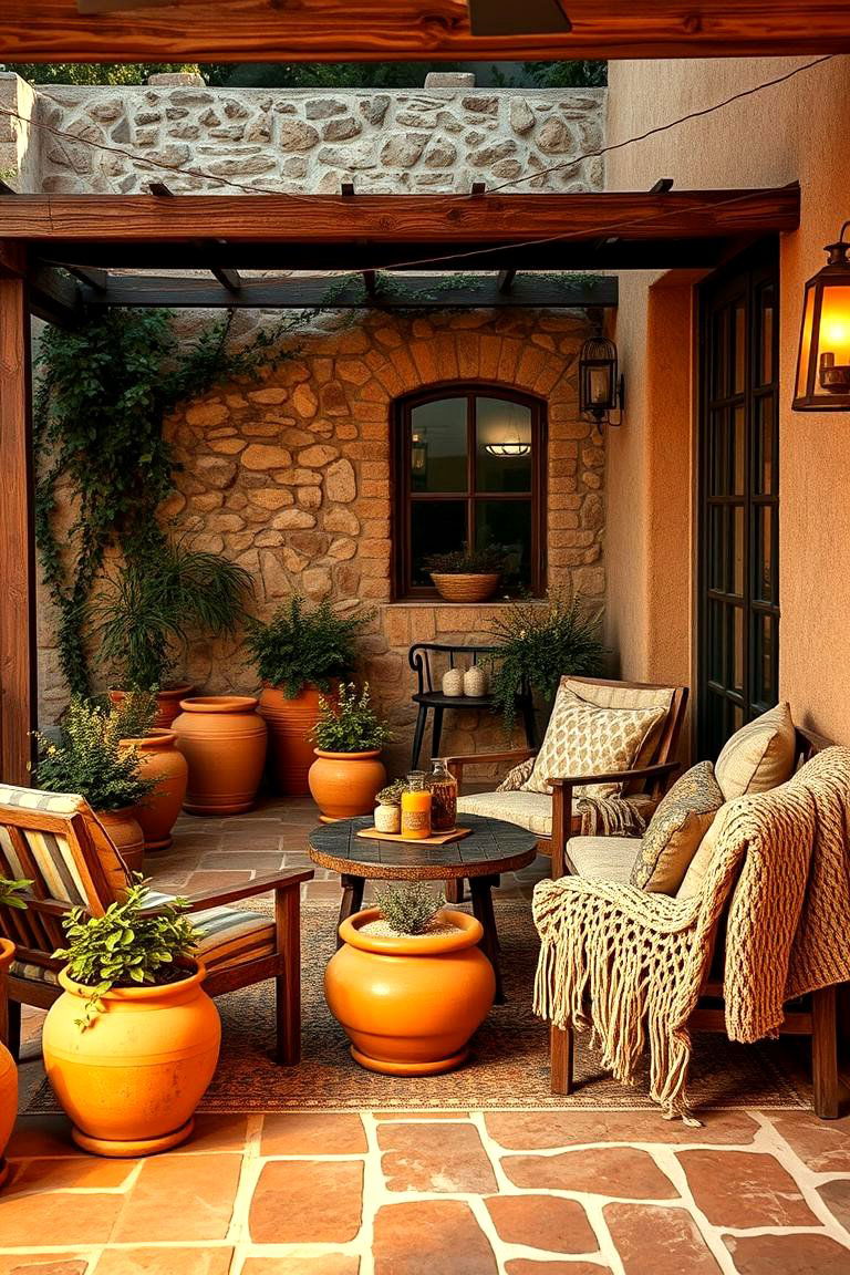 Rustic Charm - 24 Terrace Design Ideas