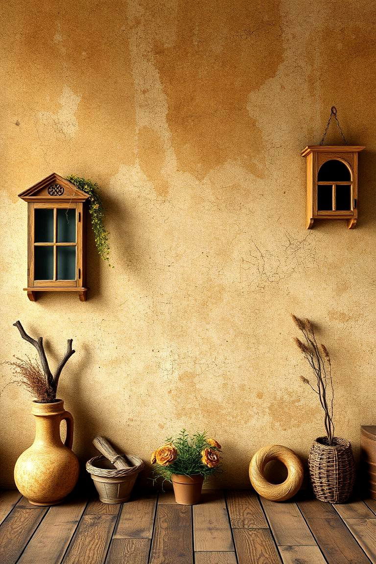 Rustic Charm Mural - 24 Texas Murals