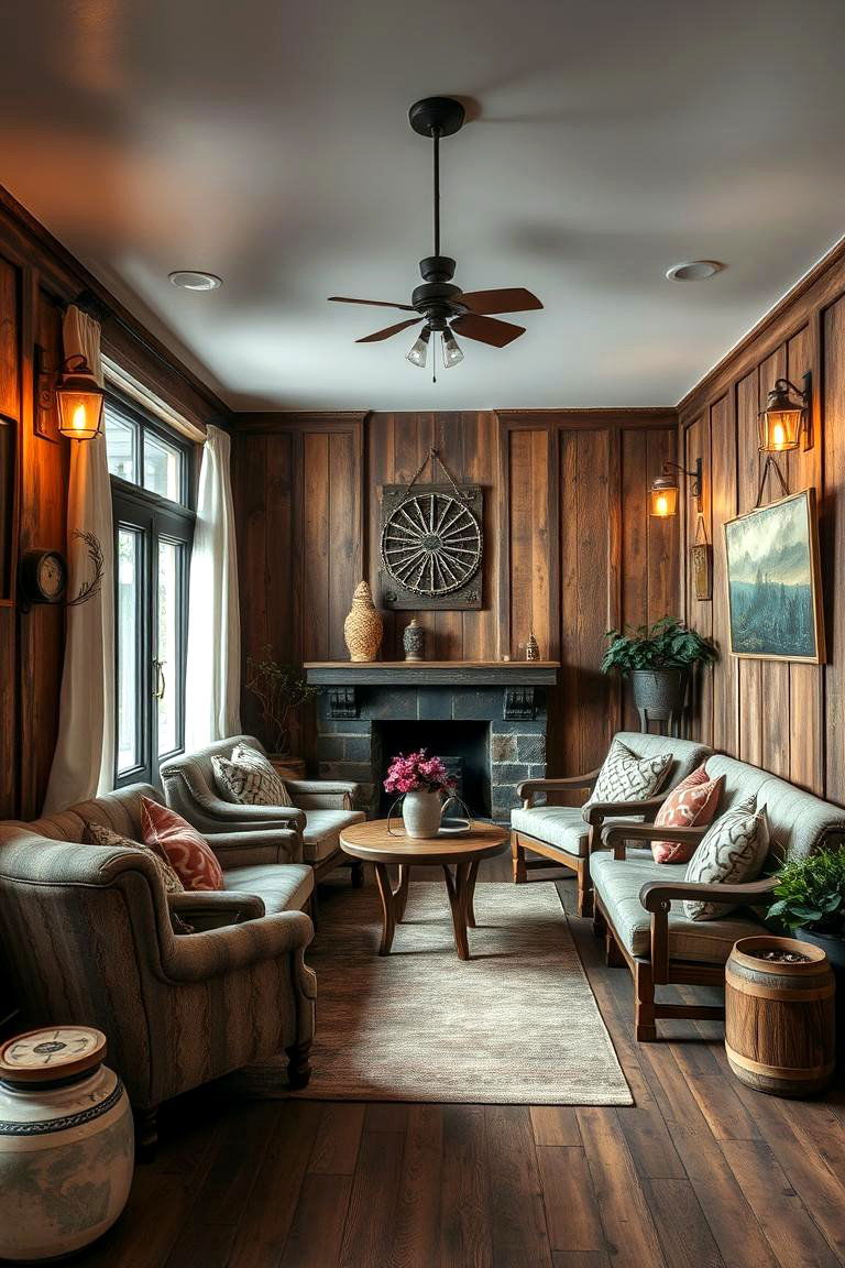 Rustic Charm Parlor - 24 Parlor Room Ideas