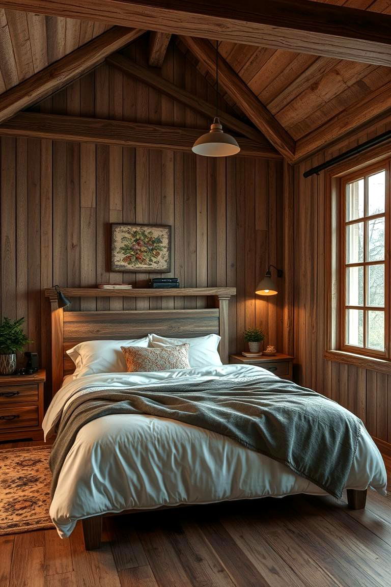 Rustic Charm with Modern Amenities - 24 Large Bedroom Design Ideas