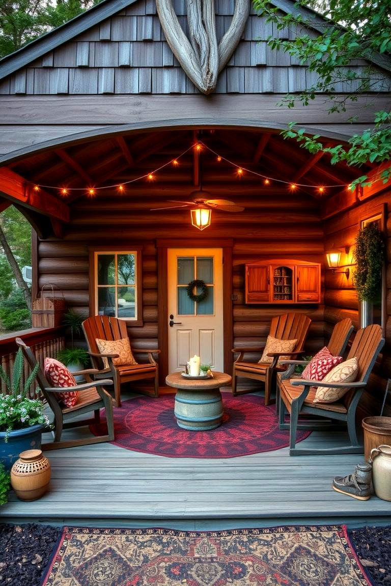 Rustic Charm - 24 Back Porch Ideas