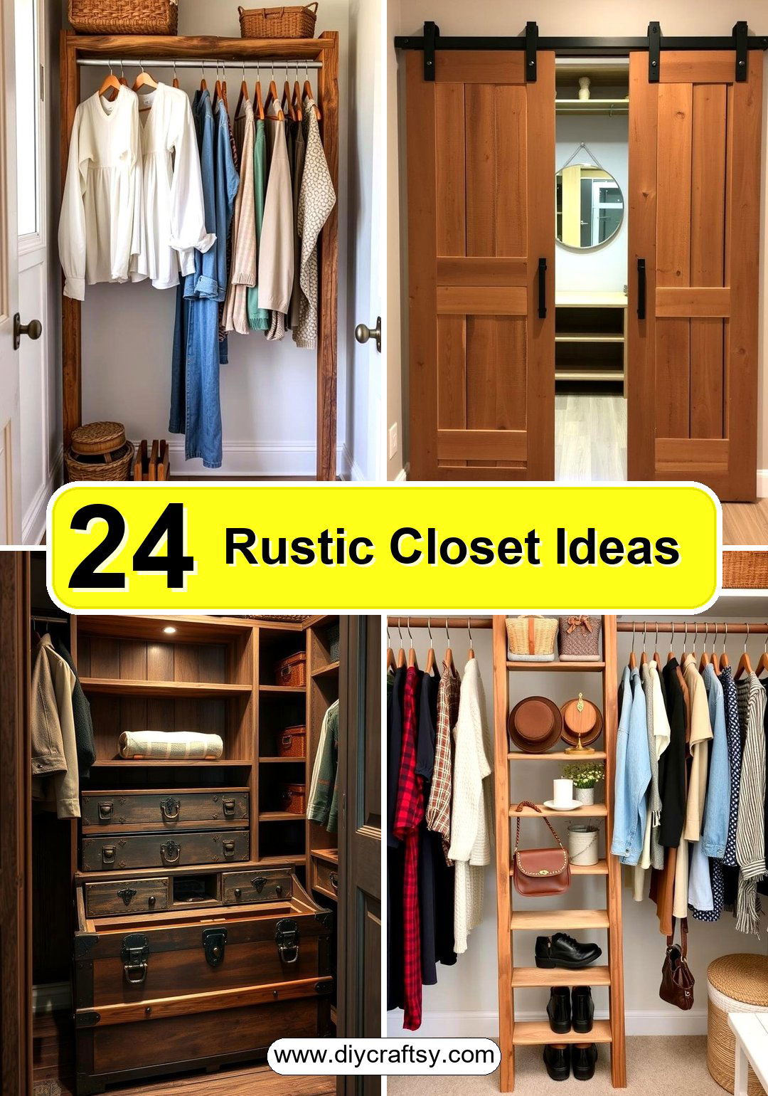 Rustic Closet Ideas