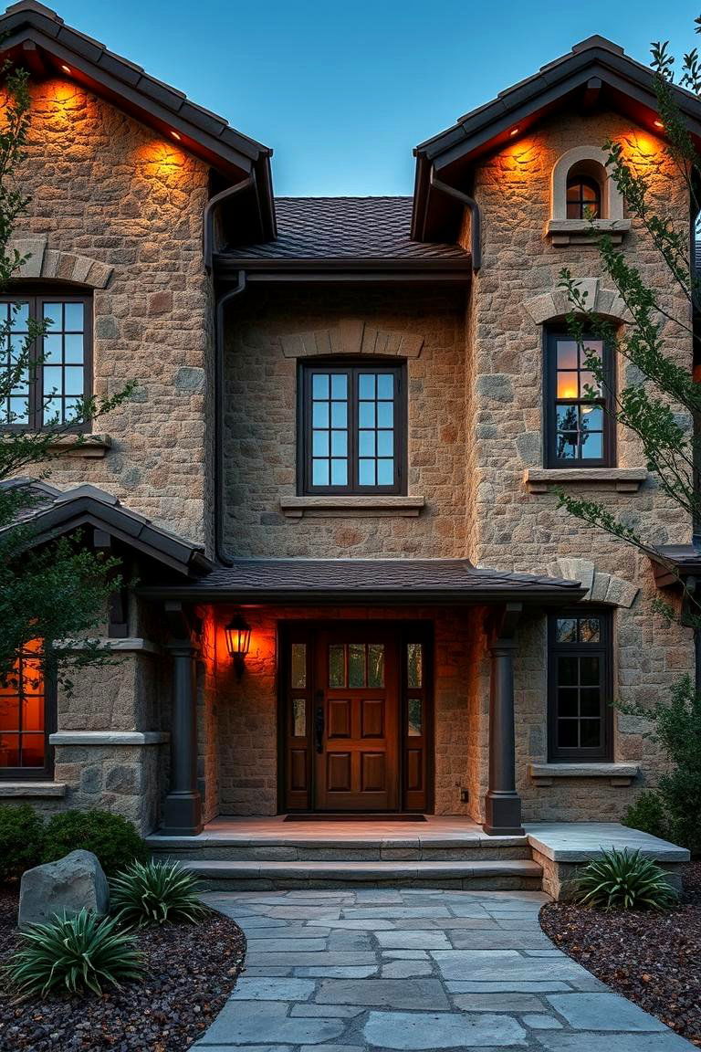 Rustic Cocoa Brown - 24 Brown Exterior House Colors
