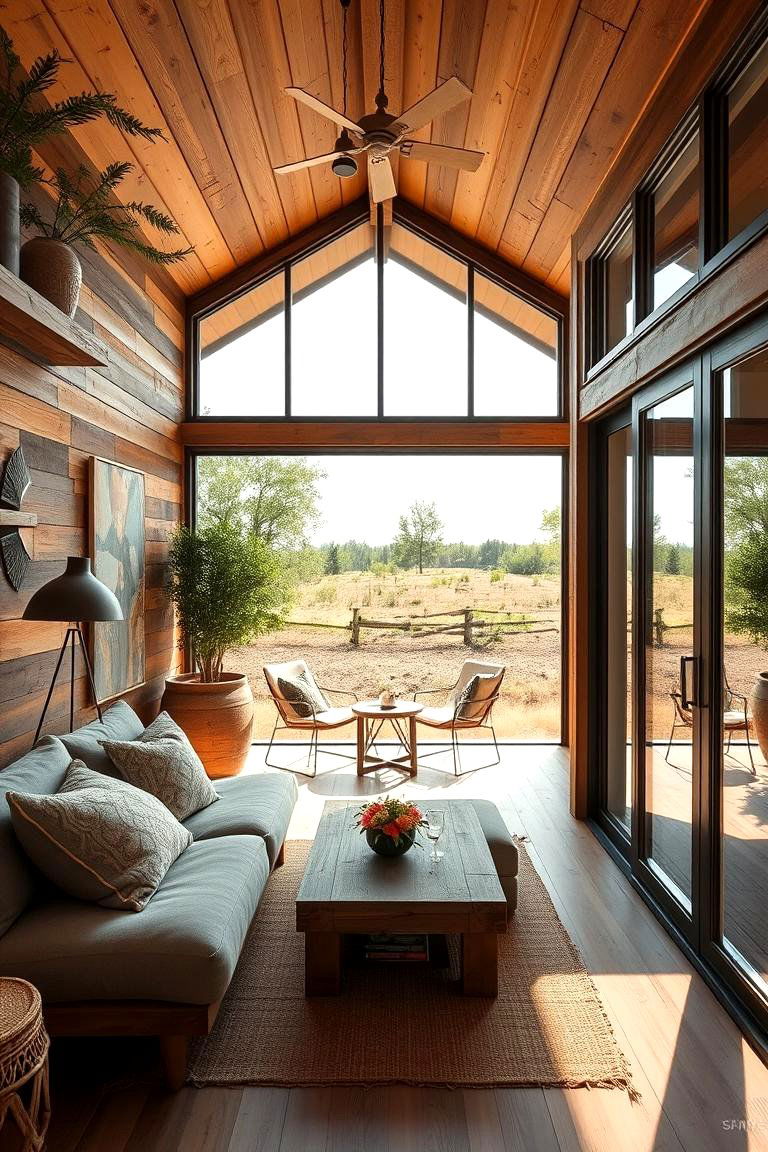 Rustic Container Home Retreat - 24 Container Home Ideas