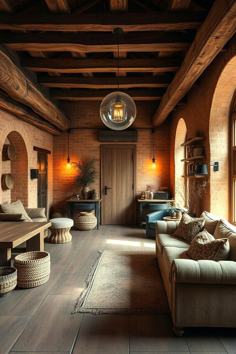 Rustic Copper Warmth - 24 Monochromatic Color Schemes for Rooms