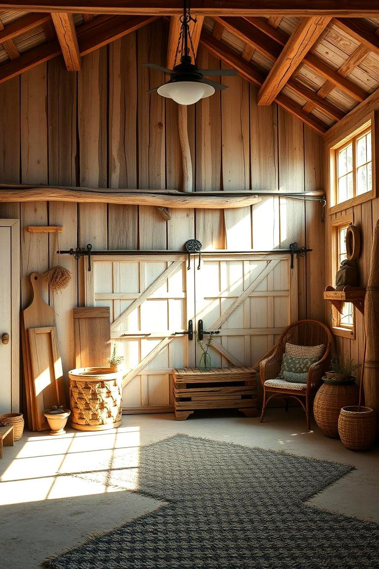 Rustic Cottage Style Garage - 24 Detached Garage Ideas