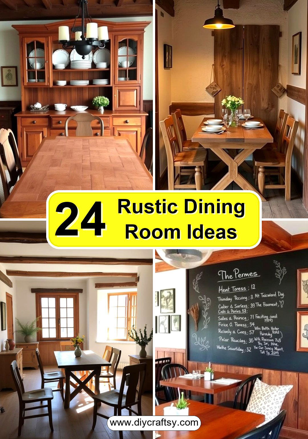 Rustic Dining Room Ideas