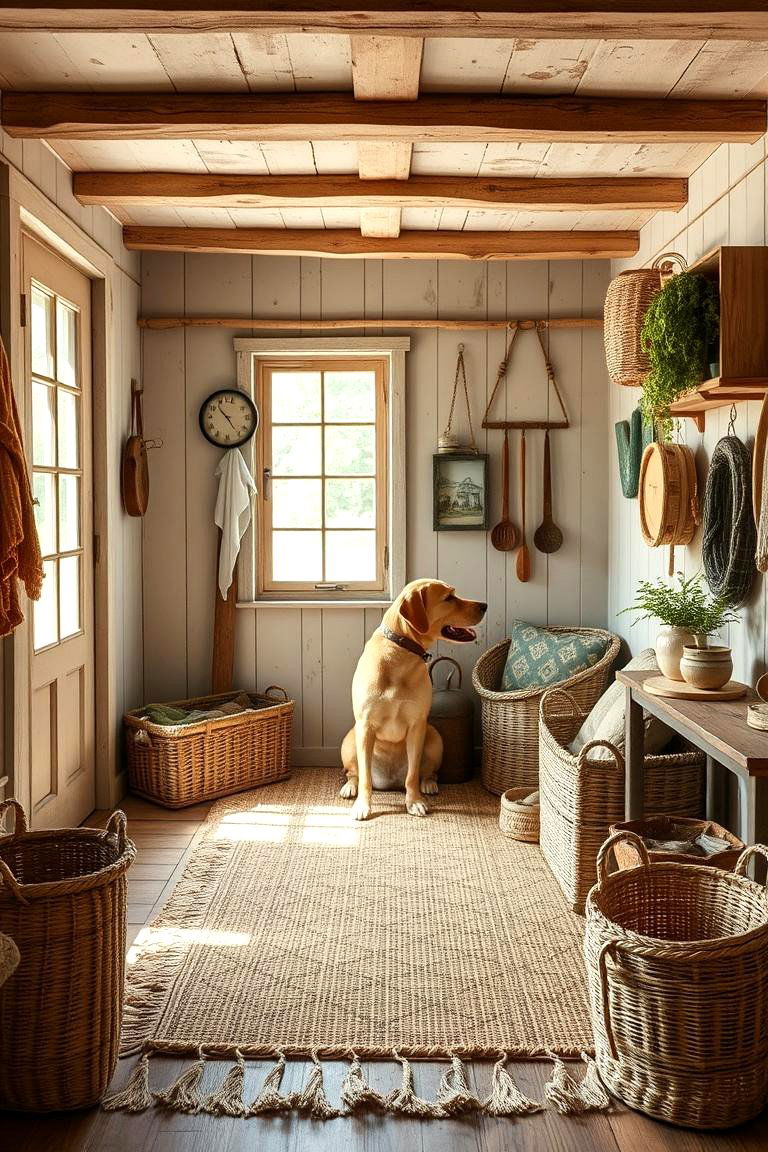 Rustic Dog Retreat - 24 Dog Room Ideas