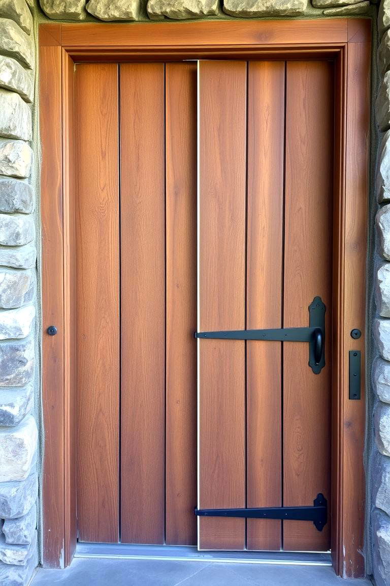 Rustic Door Decor - 24 Rustic Porch Ideas