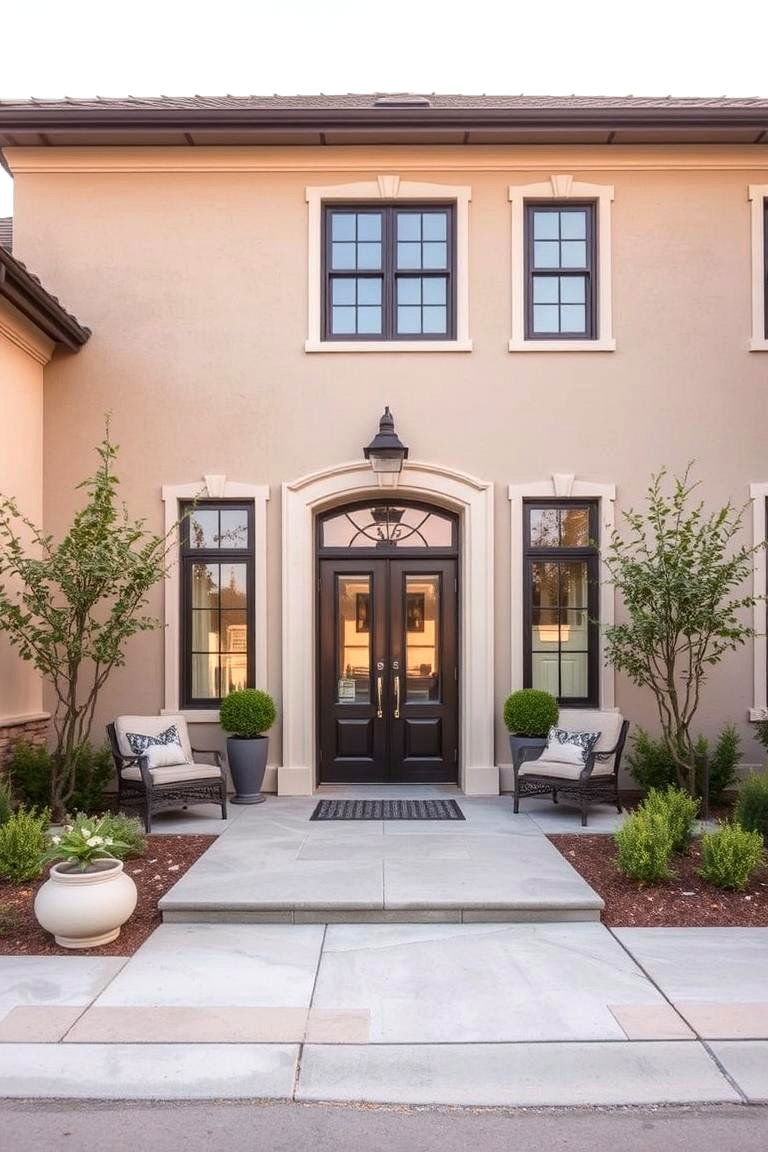 Rustic Dove - 24 Off-white Paint Colors for Home Exteriors