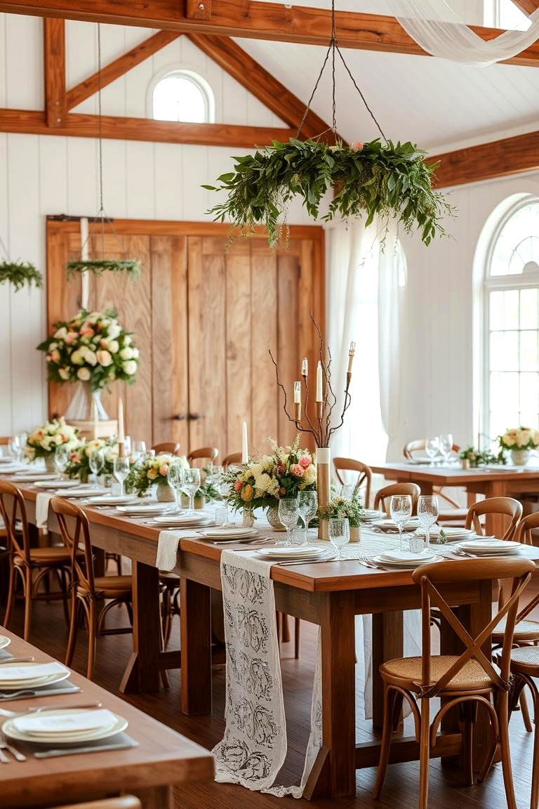 Rustic Elegance Decor - 24 Spring Wedding Ideas