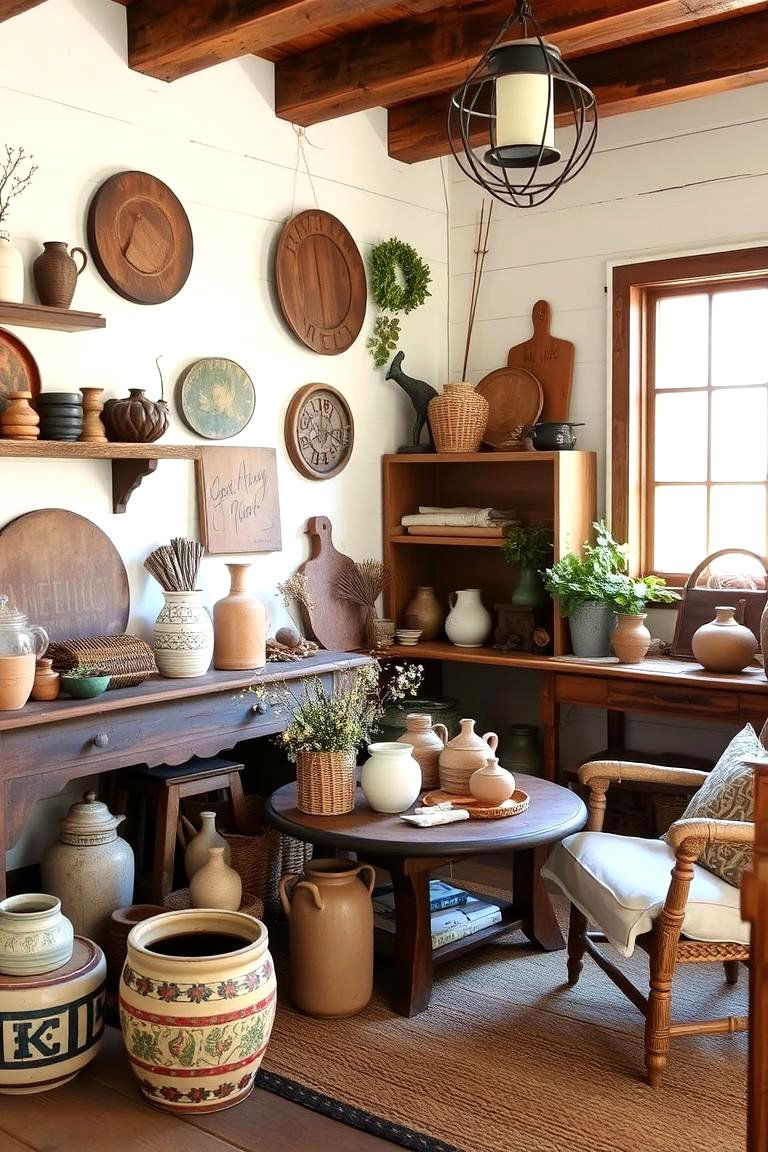 Rustic Farmhouse Accessories - 24 Tuscan Living Room Ideas