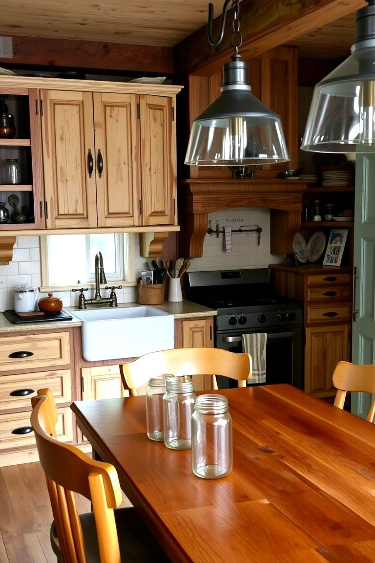 Rustic Farmhouse Charm - 24 Barndominium Kitchen Ideas