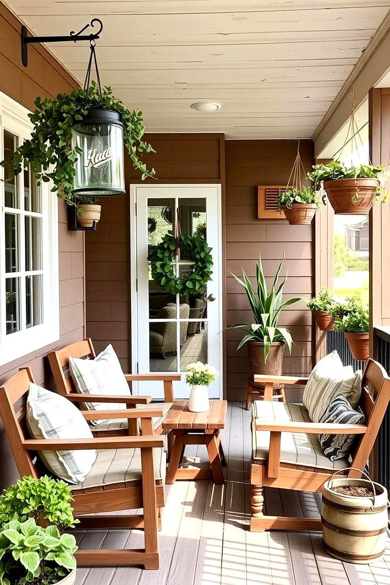 Rustic Farmhouse Charm - 24 Bedroom Balcony Ideas
