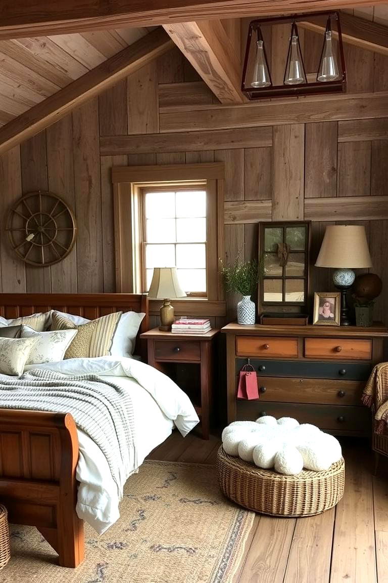 Rustic Farmhouse Elements - 24 Western Bedroom Ideas