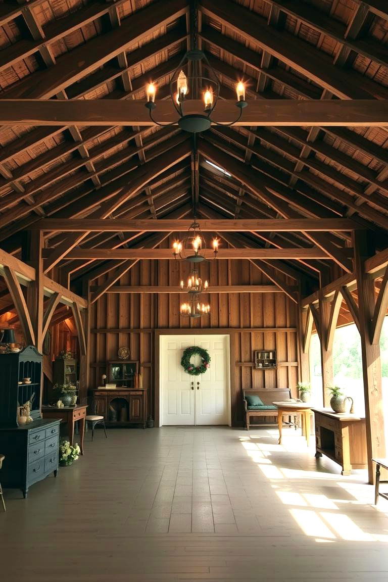 Rustic Farmhouse Pavilion - 24 Outdoor Pavilion Ideas
