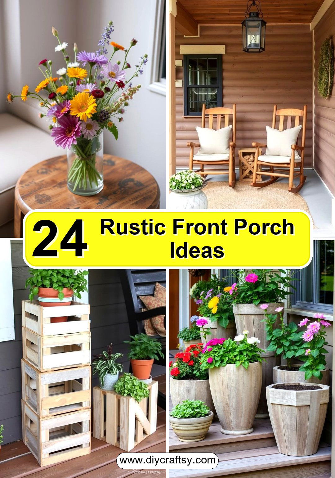 Rustic Front Porch Ideas
