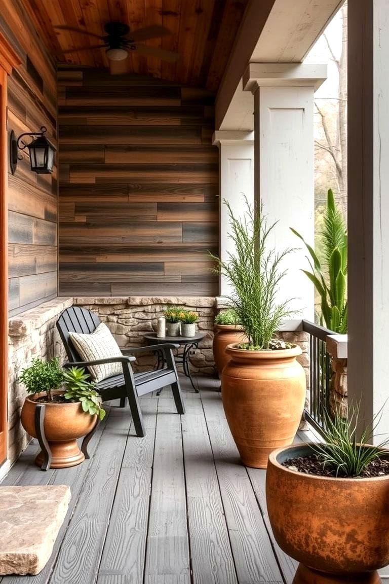 Rustic Garden Sanctuary - 24 Porch Greenhouse Ideas