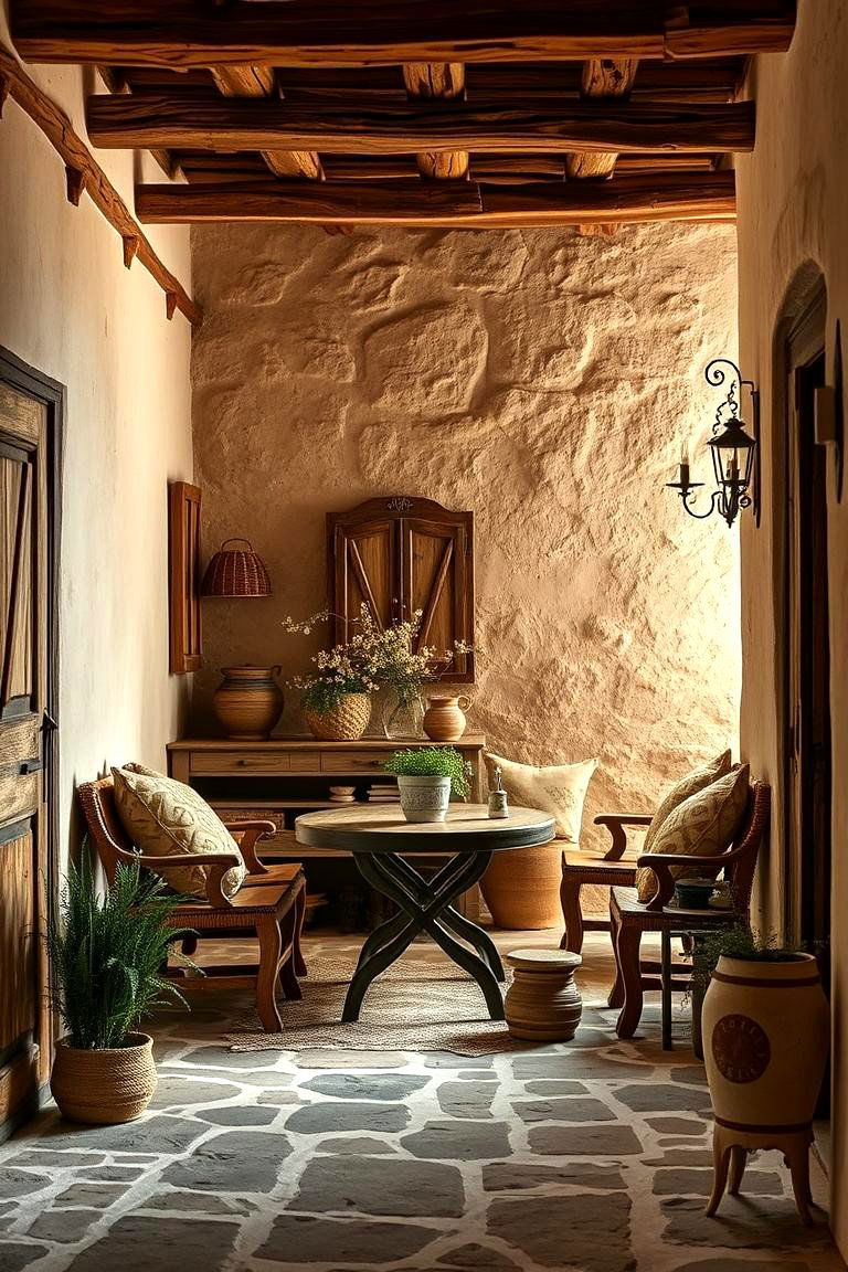 Rustic Greek Haven - 24 Greek Bedroom Design Ideas