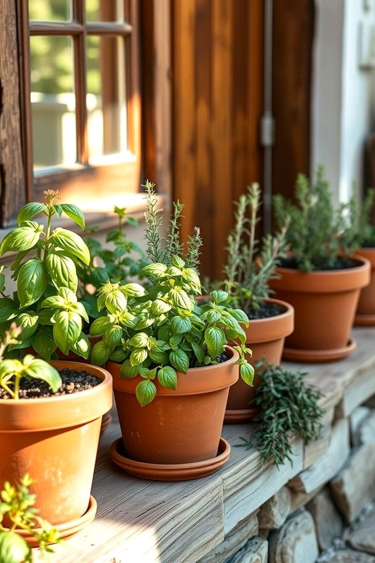 Rustic Herb Garden Charm - 24 Vintage Garden Ideas