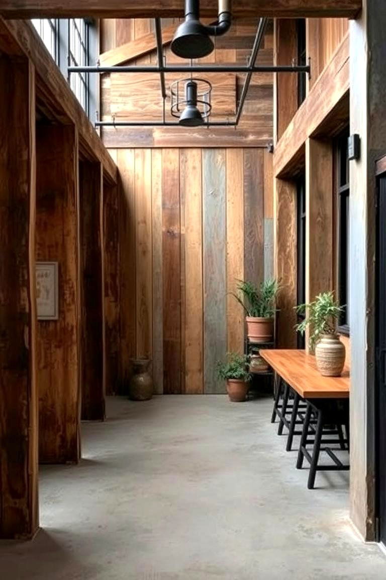 Rustic Industrial Fusion - 24 Dark Boho Bedroom Ideas