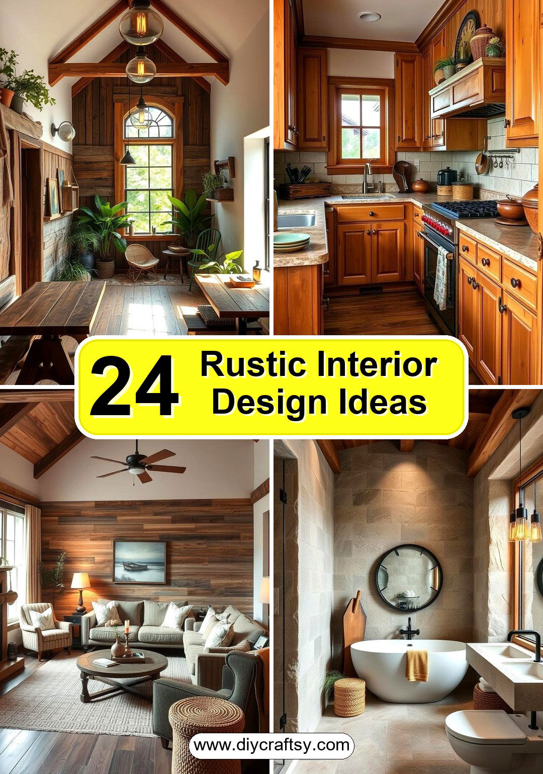 Rustic Interior Design Ideas