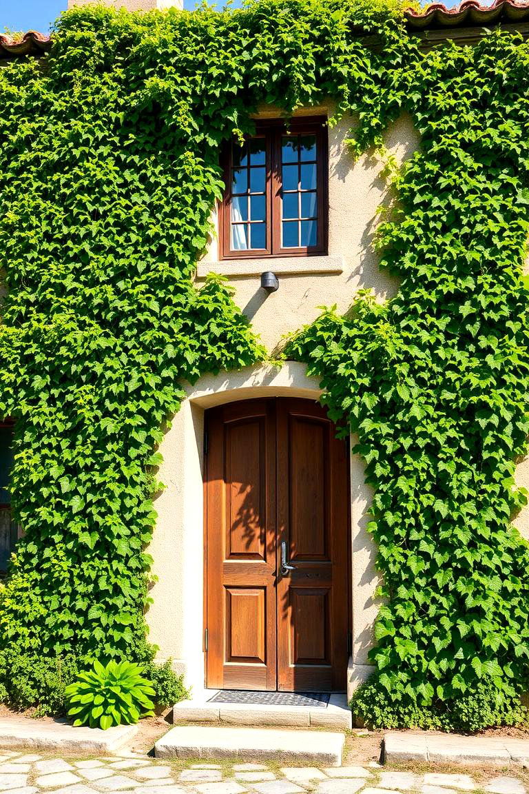 Rustic Ivy Covered Exterior - 24 Cottagecore House Exterior Ideas
