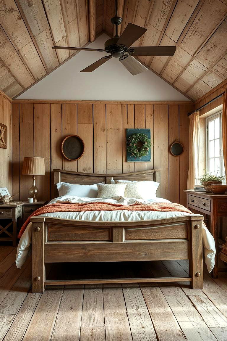 Rustic Khaki Warmth - 24 Khaki Bedroom Ideas