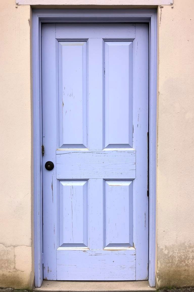 Rustic Lavender Door Finish - 24 Lavender Front Door Ideas
