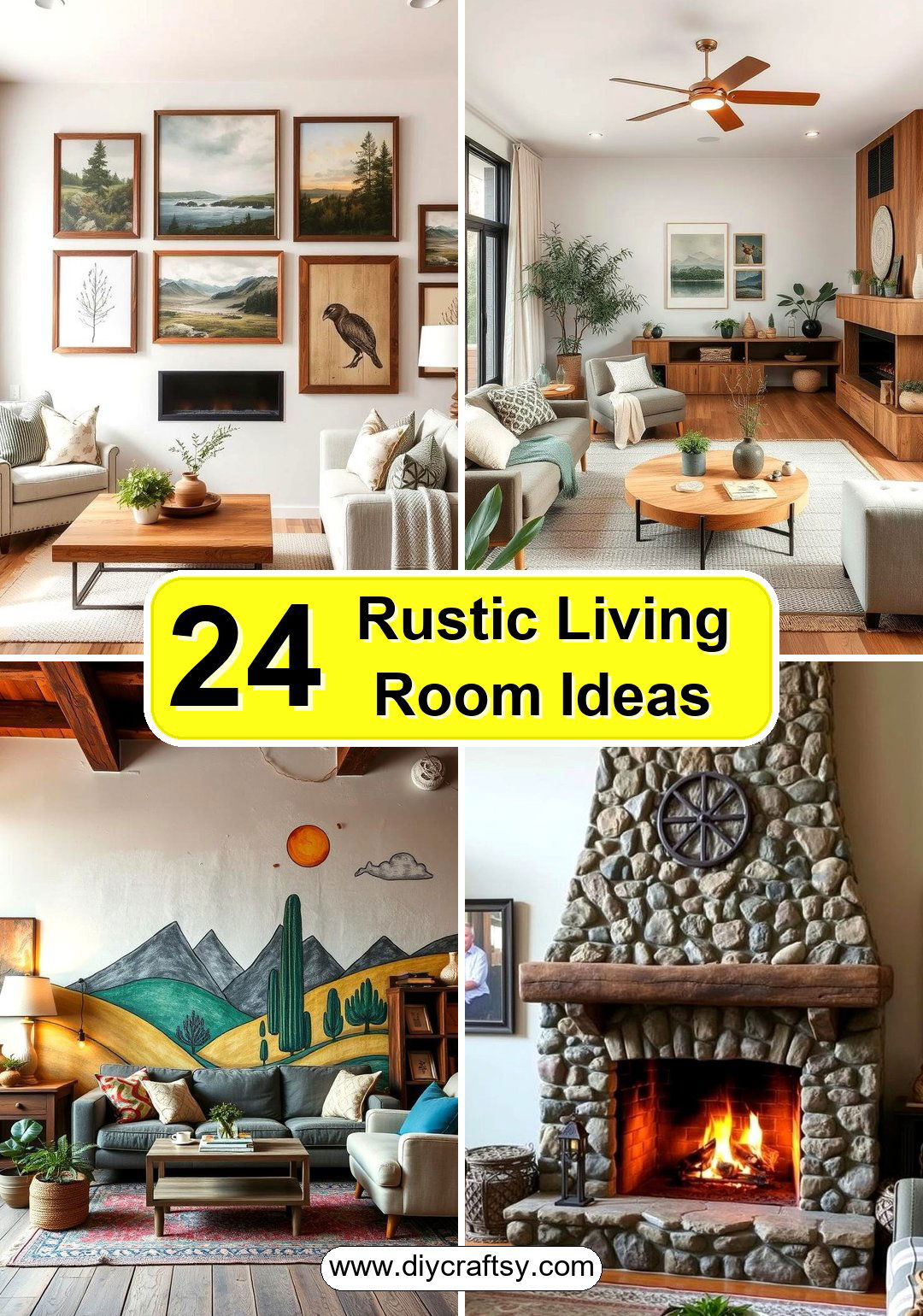 Rustic Living Room Ideas