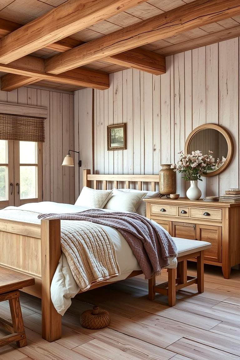 Rustic Magnolia Warmth - 24 Magnolia Bedroom Ideas