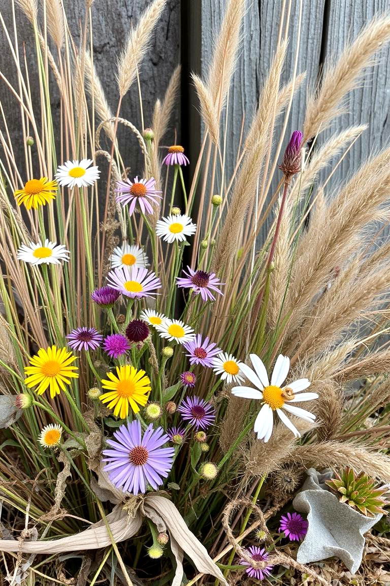 Rustic Meadow Mix - 24 Wildflower Garden Ideas