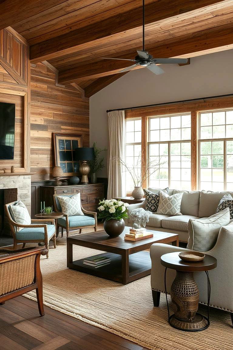 Rustic Meets Refined - 24 Ralph Lauren Living Room Ideas