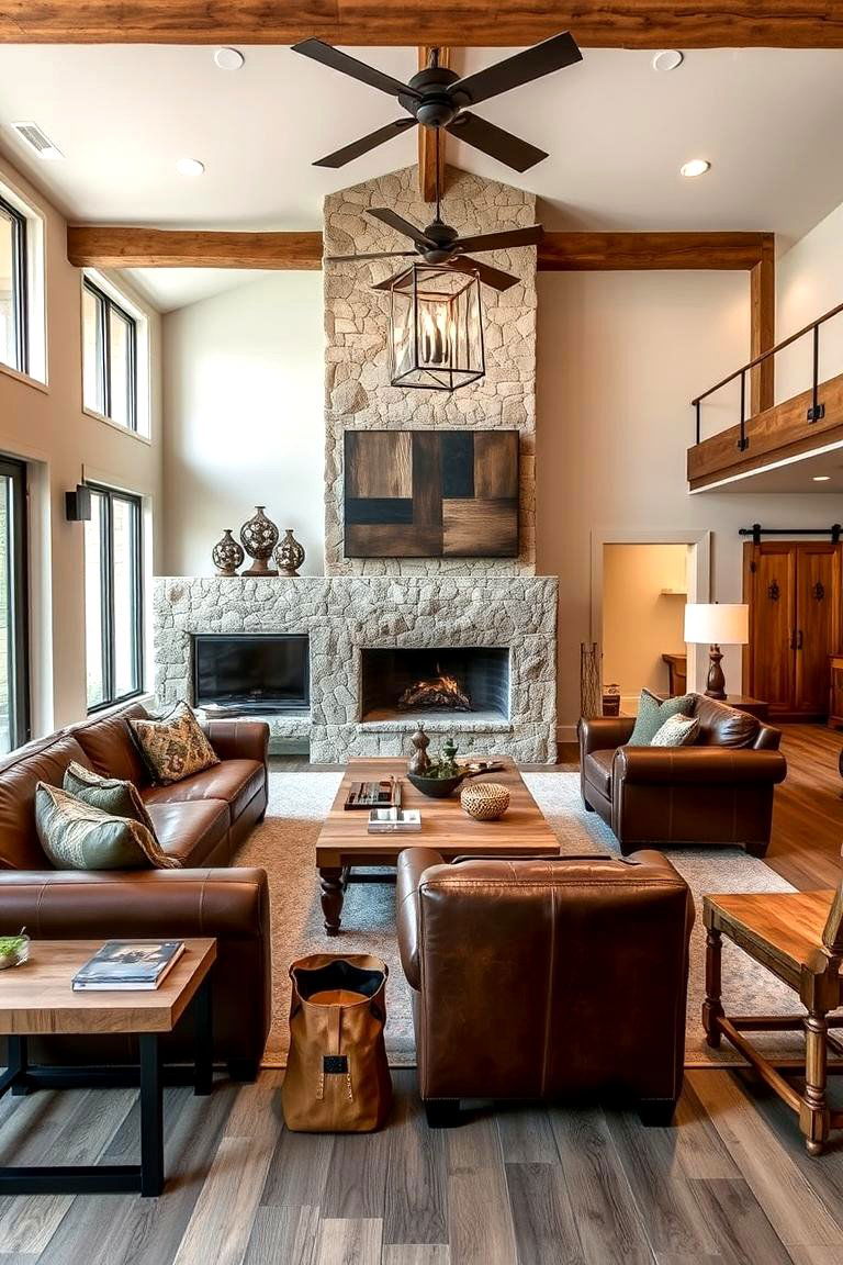 Rustic Modern Country - 24 Country Living Room Ideas