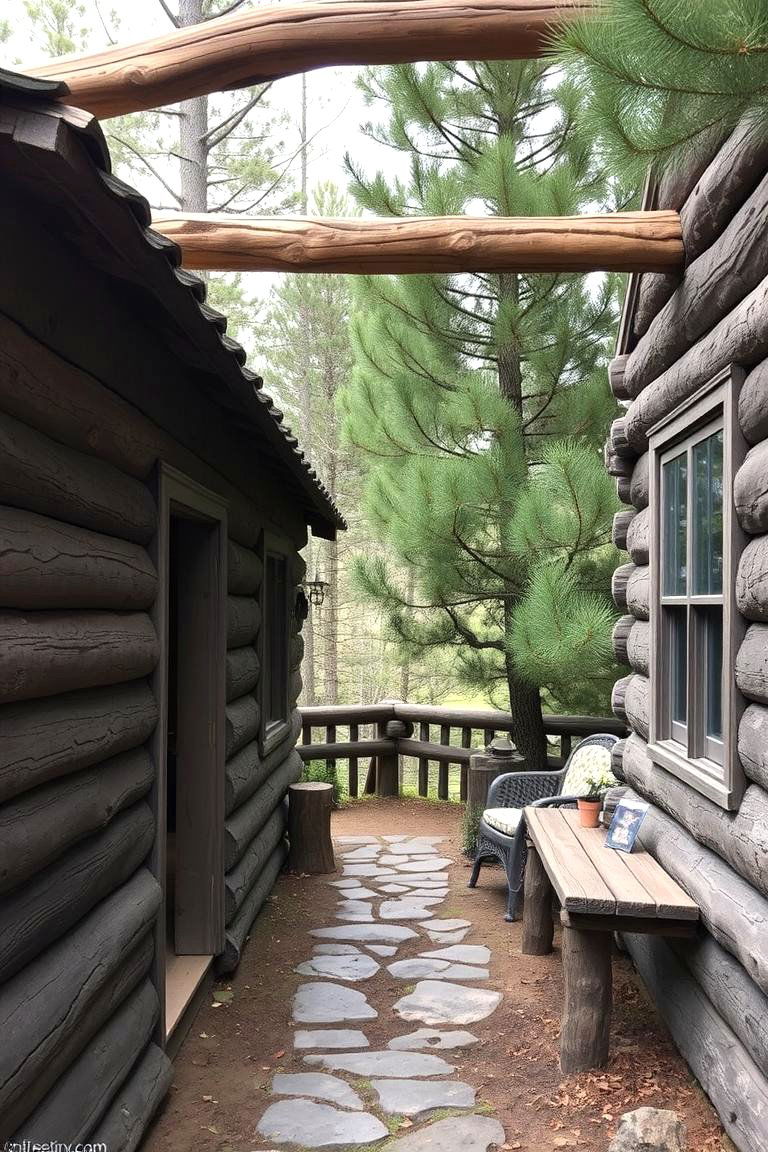 Rustic Pine Tree Hideaway - 24 Pine Tree Landscape Ideas