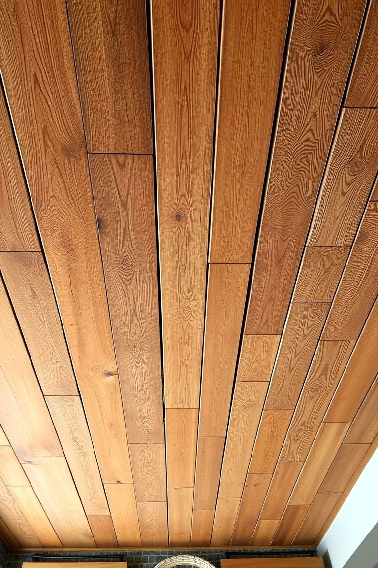 Rustic Plank Perfection - 24 Sunroom Ceiling Ideas