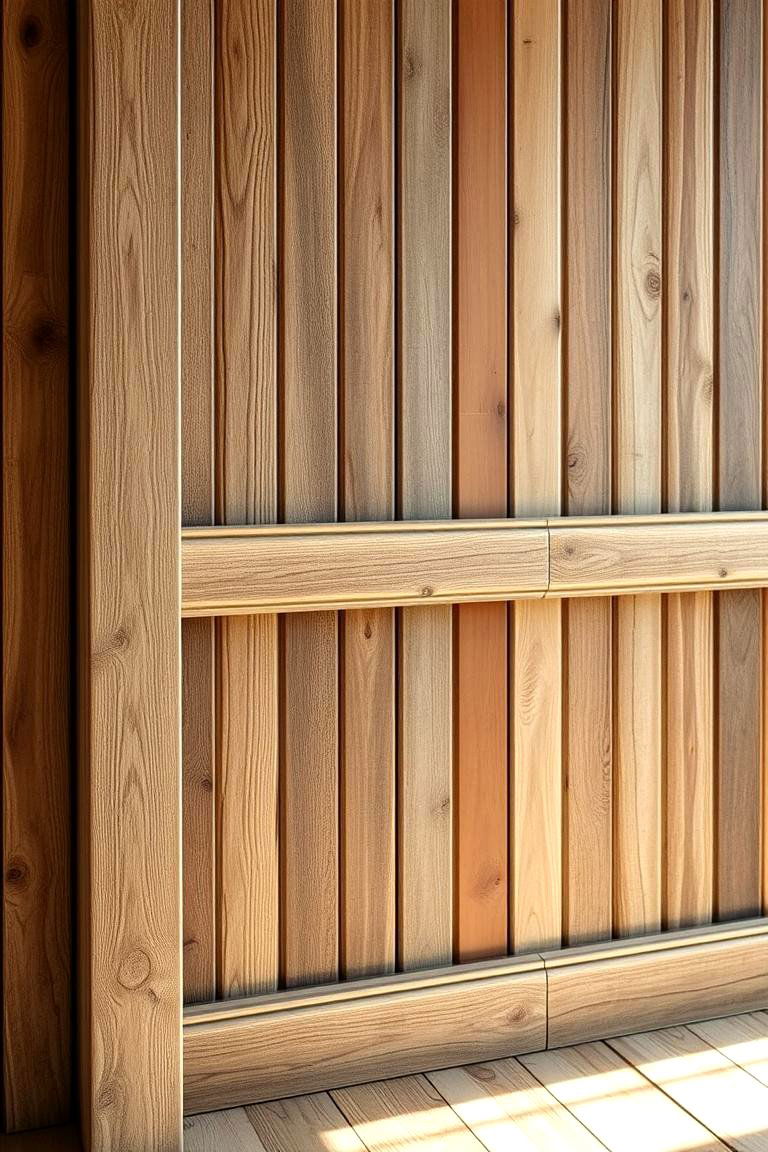 Rustic Reclaimed Wood Fusion - 24 Beadboard Wall Ideas