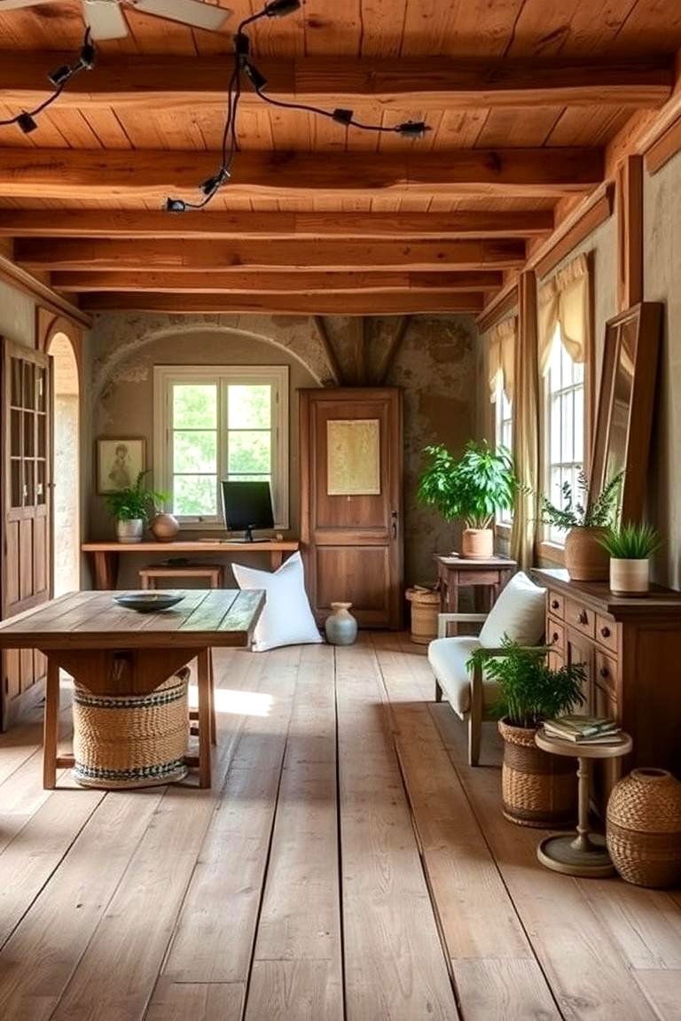 Rustic Revival French - 24 French Interior Design Ideas