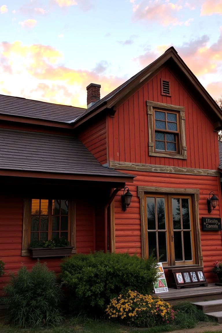 Rustic Revival with Clay Tones - 24 Home Designs Using Natural Clay Siding Colors