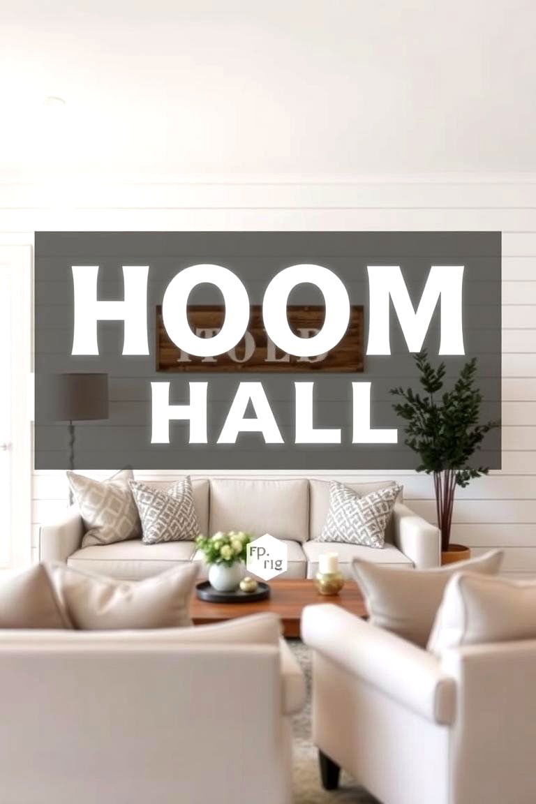 Rustic Shiplap Charm - 24 Living Room Accent Wall Ideas