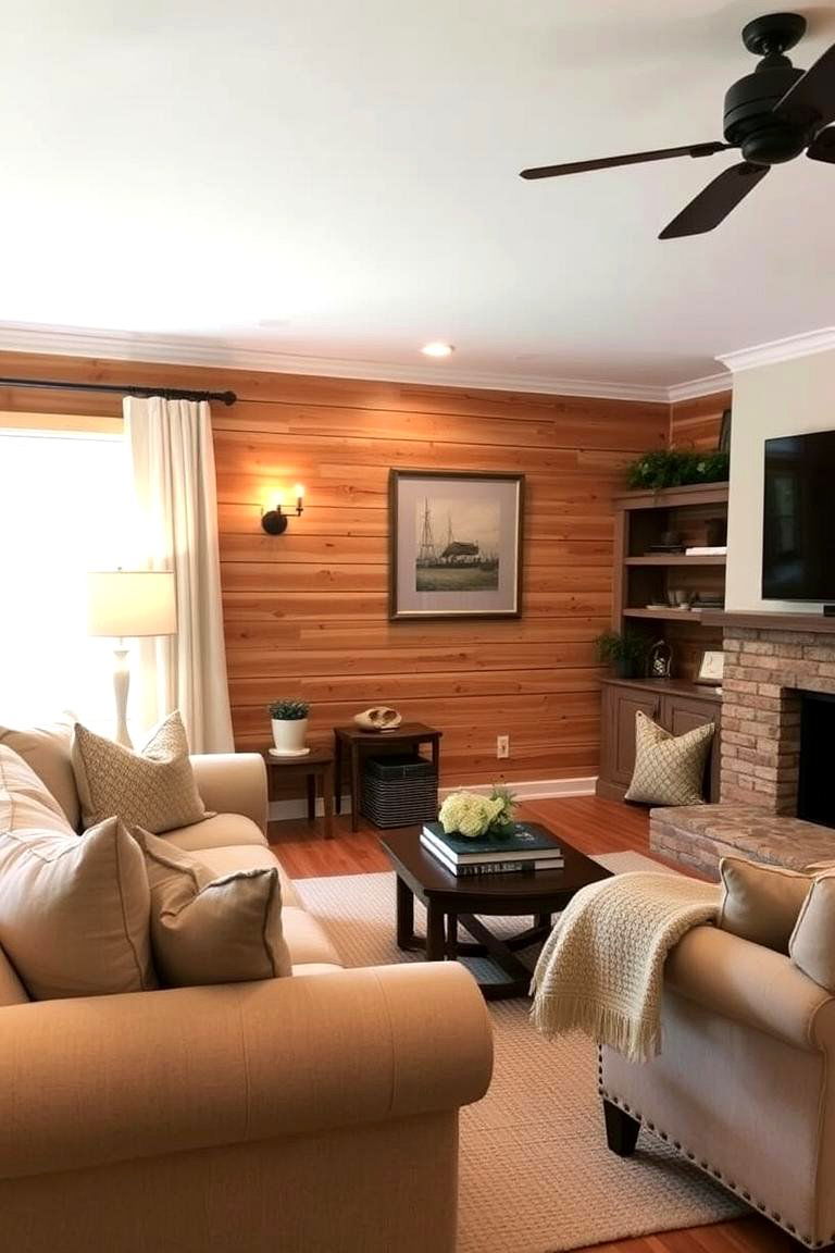 Rustic Shiplap Wainscoting - 24 Wainscoting Ideas